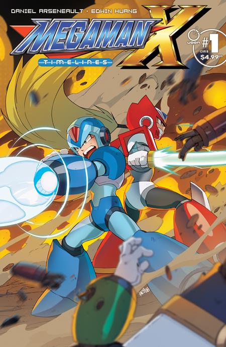 MEGA MAN X TIMELINES #1 (ONE SHOT) CVR B HANZO STEINBACH VAR