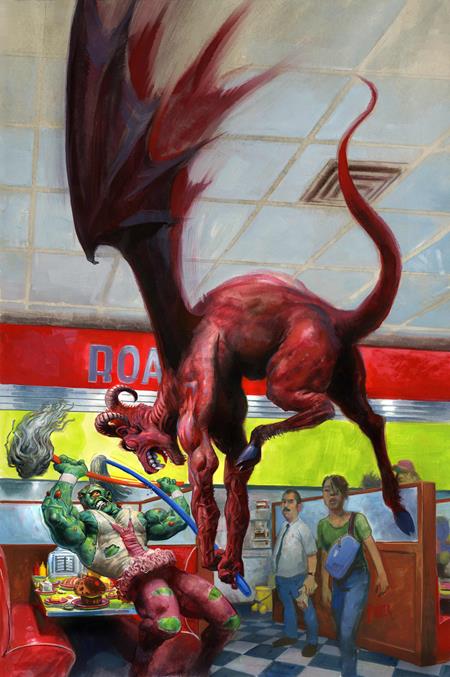 TOXIE TEAM UP #2 (OF 5) CVR C FRED HARPER EXCLUSIVE TRADING CARD BY ROB STEEN VAR