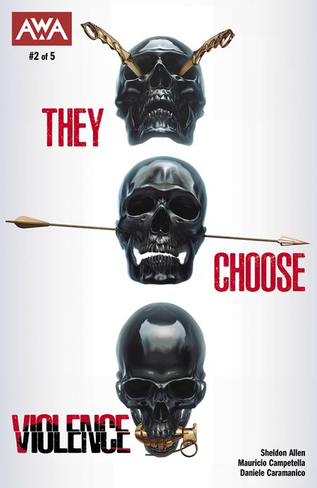 THEY CHOOSE VIOLENCE #2 (OF 5) CVR A RAHZZAH