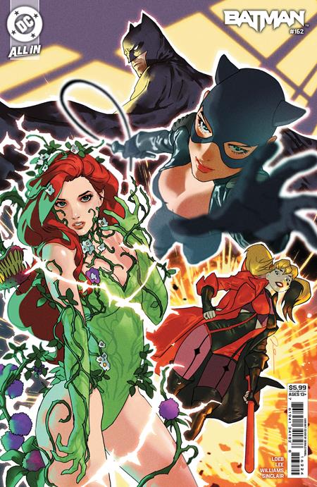 BATMAN #162 CVR E GERALD PAREL GOTHAM CITY SIRENS CARD STOCK VAR (2025)