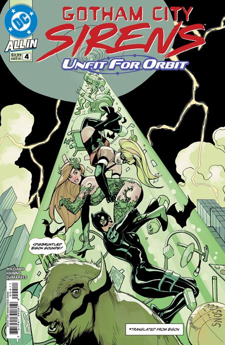 GOTHAM CITY SIRENS UNFIT FOR ORBIT #4 (OF 5) CVR A TERRY DODSON & RACHEL DODSON
