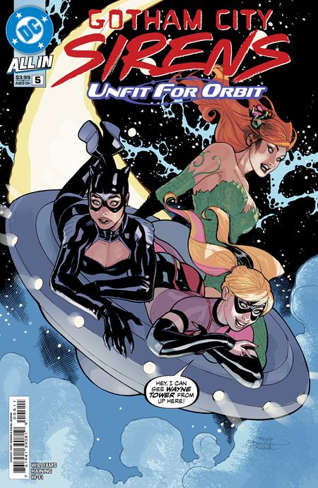 GOTHAM CITY SIRENS UNFIT FOR ORBIT #5 (OF 5) CVR A TERRY DODSON & RACHEL DODSON