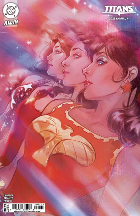 TITANS 2025 ANNUAL #1 (ONE SHOT) CVR C JOELLE JONES CARD STOCK VAR