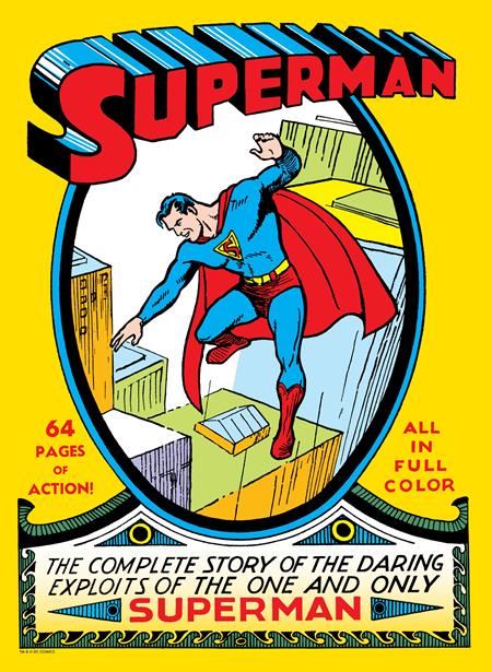 SUPERMAN #1 FACSIMILE EDITION CVR B JOE SCHUSTER & LEO O MEALIA FOIL VAR
