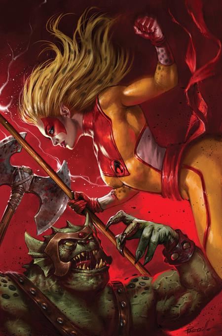 THUNDERCATS #16 CVR R INC 1:15 JAE LEE FOIL VIRGIN VAR