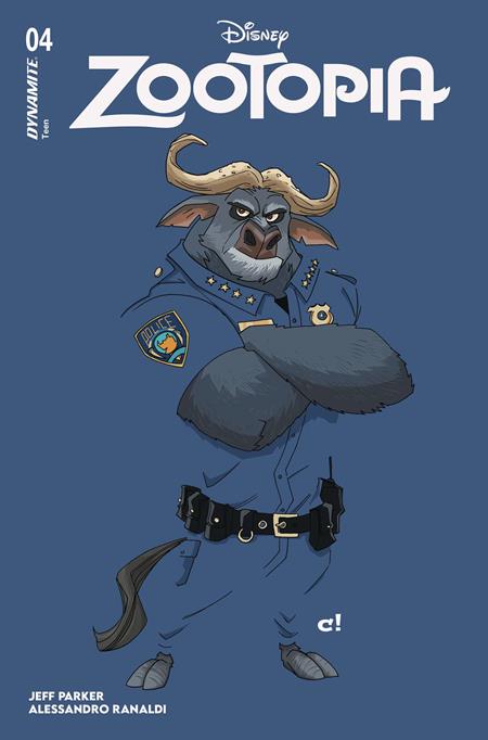 ZOOTOPIA #4 CVR C CRAIG ROUSSEAU COLOR BLEED VAR