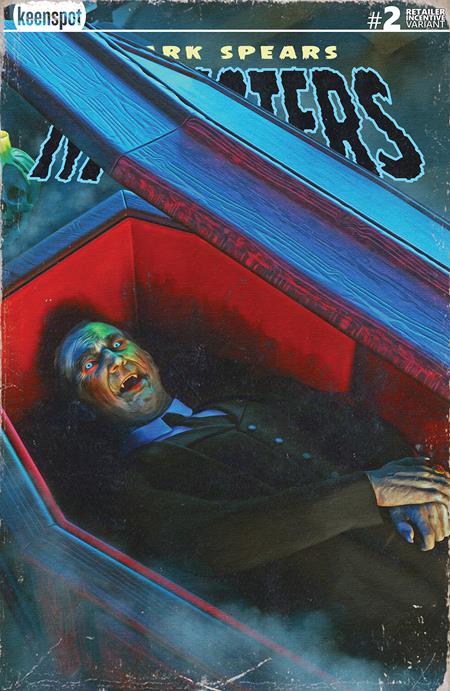 MARK SPEARS MONSTERS #2 Third Printing Cvr B Inc 1:20 Mark Spears Waking The Dead Var