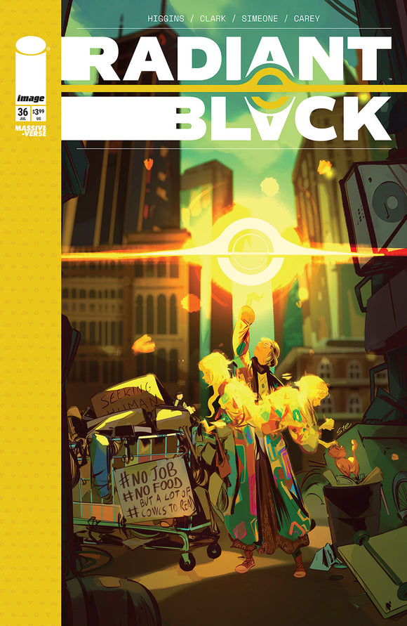 RADIANT BLACK #36 CVR A STEFFANO SIMEONE