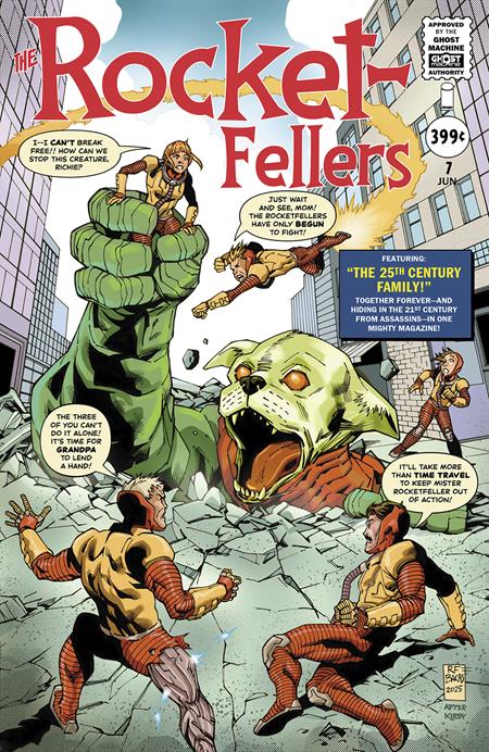 ROCKETFELLERS #7 CVR D RAMON BACHS FANTASTIC FOUR HOMAGE VAR