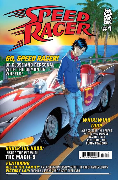SPEED RACER #1 CVR G 10 COPY CHRIS BATISTA CAR MAGAZINE HOMAGE VAR