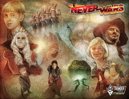 NEVERWARS #2 (OF 9) CVR B INC 5 COPY EDWIN ARROZA WRAPAROUND UNLOCK VAR