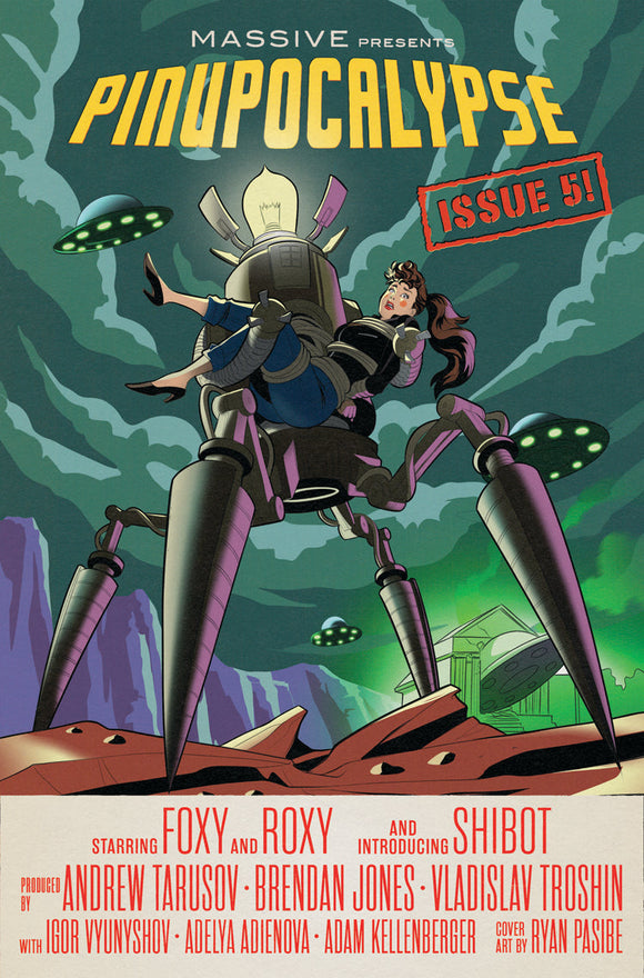 PINUPOCALYPSE #5 (OF 6) CVR B RYAN PASIBE MOVIE POSTER HOMAGE VAR