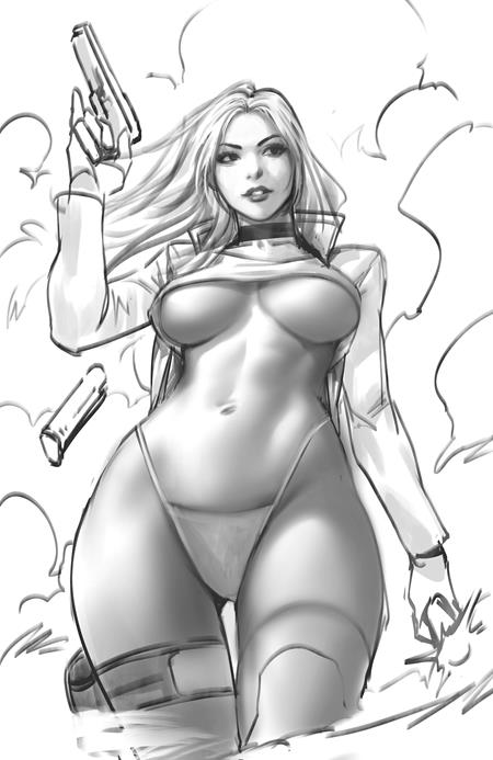 HEAT SEEKER EXPOSED A GUN HONEY SERIES #2 (OF 4) CVR I INC 1:5 DERRICK CHEW SKETCH VAR