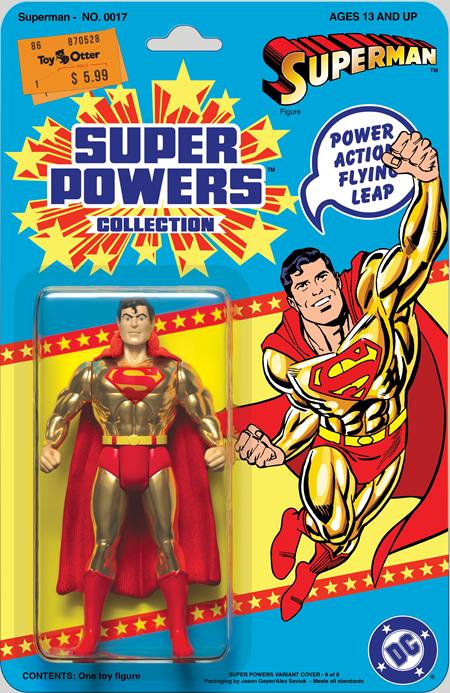 *Pre-Order* SUPERMAN #17 CVR E JASON GEYER & ALEX SAVIUK DC SUPER POWERS CARD STOCK VAR (ABSOLUTE POWER)