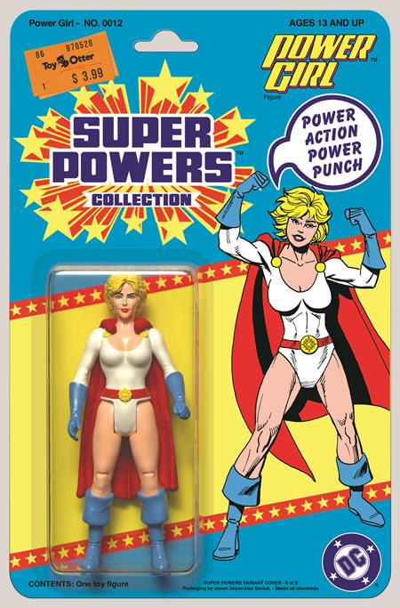 *Pre-Order* POWER GIRL #12 CVR D JASON GEYER & ALEX SAVIUK DC SUPER POWERS CARD STOCK VAR