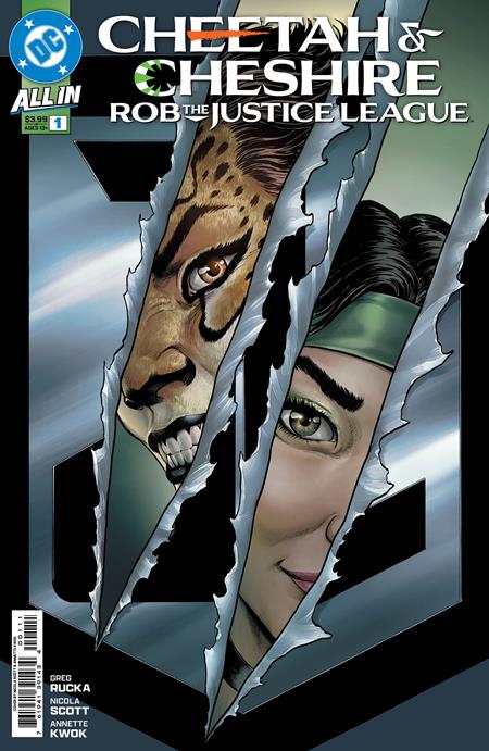 CHEETAH AND CHESHIRE ROB THE JUSTICE LEAGUE #1 (OF 6) CVR A NICOLA SCOTT