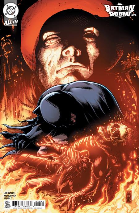 BATMAN AND ROBIN #24 CVR B DARICK ROBERTSON CARD STOCK VAR