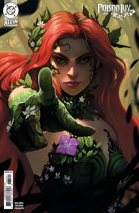 POISON IVY #35 CVR D INC 1:25 CHAY RUBY CARD STOCK VAR