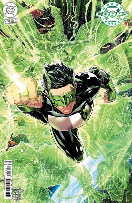 GREEN LANTERN CORPS #7 CVR B SERG ACUNA CARD STOCK VAR (STARBREAKER SUPREMACY)