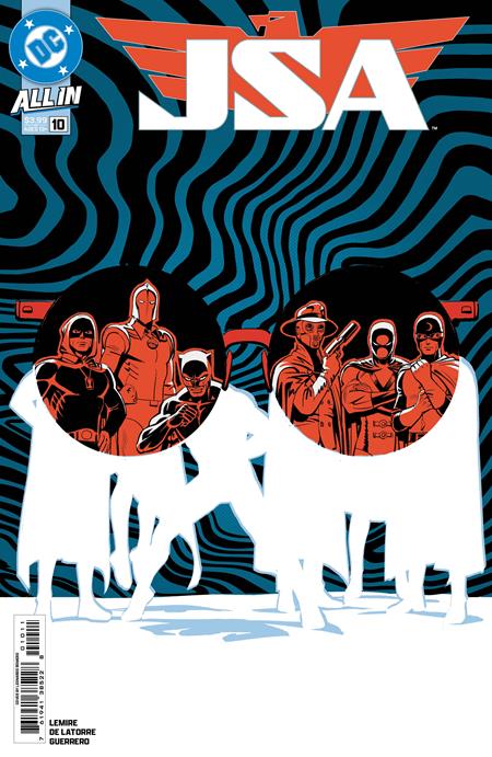 JSA #10 CVR A LEONARDO ROMERO