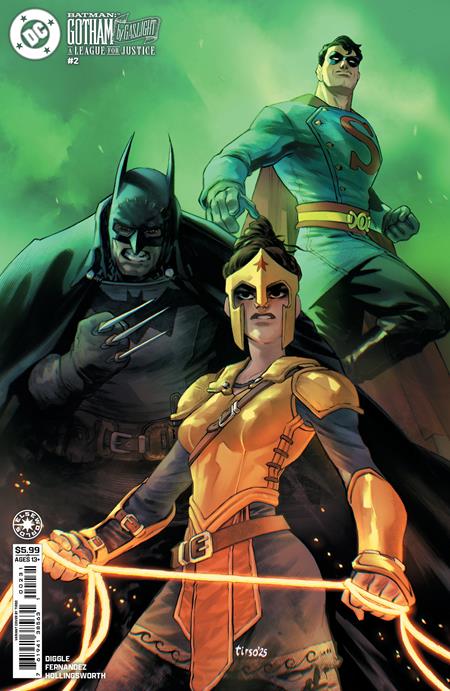 BATMAN GOTHAM BY GASLIGHT A LEAGUE FOR JUSTICE #2 (OF 6) CVR C TIRSO CARD STOCK VAR