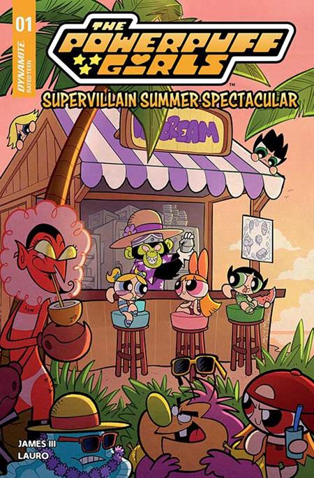 POWERPUFF GIRLS SUPERVILLAIN SUMMER SPECTACULAR #1 (ONE SHOT) CVR A CARLO LAURO