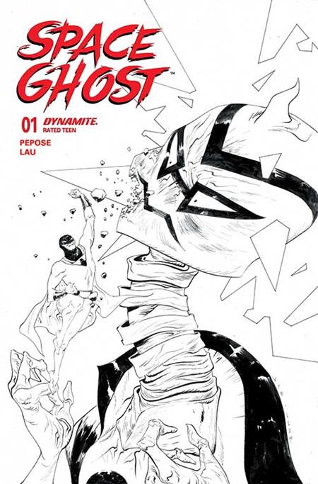 SPACE GHOST (2025) #1 CVR N INC 1:10 JAE LEE LINE ART VAR