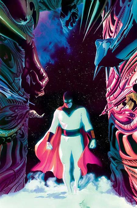 SPACE GHOST (2025) #1 CVR Y INC 1:7 ALEX ROSS FOC BONUS ULTRAVIOLET VIRGIN VAR