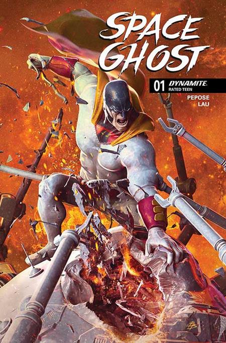 SPACE GHOST (2025) #1 CVR Z INC 1:10 BJORN BARENDS FOC BONUS FOIL VAR