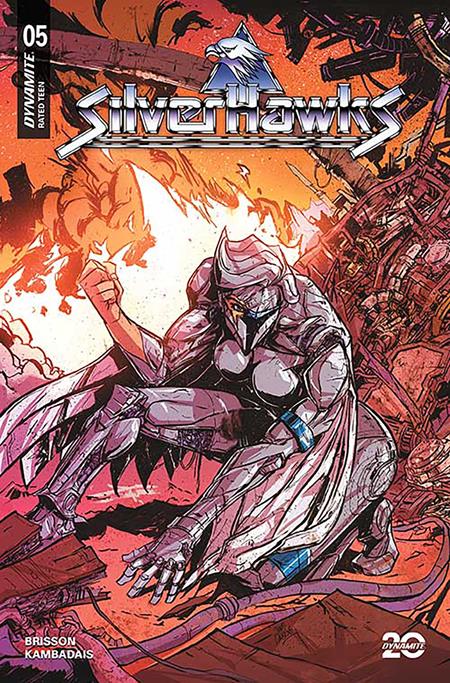 SILVERHAWKS #5 CVR J INC 1:10 DAVID COUSENS BATTLE DAMAGE ORIGINAL VAR