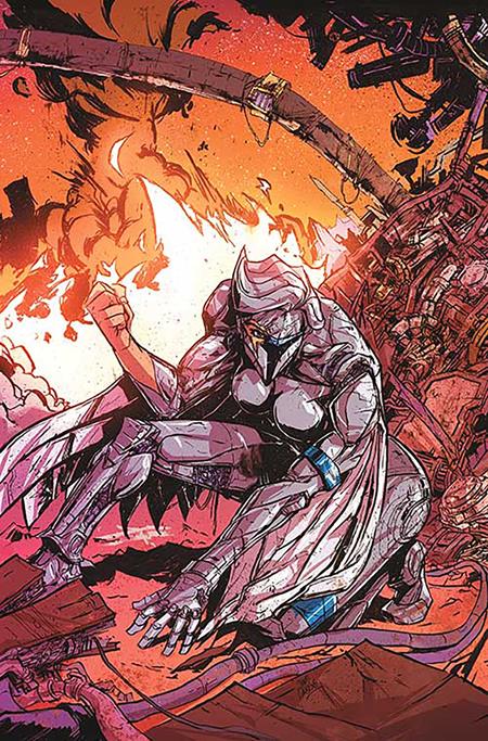 SILVERHAWKS #5 CVR L INC 1:15 DAVID COUSENS BATTLE DAMAGE VIRGIN VAR