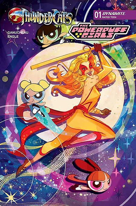 THUNDERCATS POWERPUFF GIRLS #1 CVR E NICOLETTA BALDARI VAR