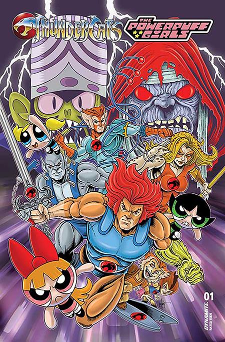 THUNDERCATS POWERPUFF GIRLS #1 CVR M KEN HAESER ORIGINAL FOC BONUS VAR