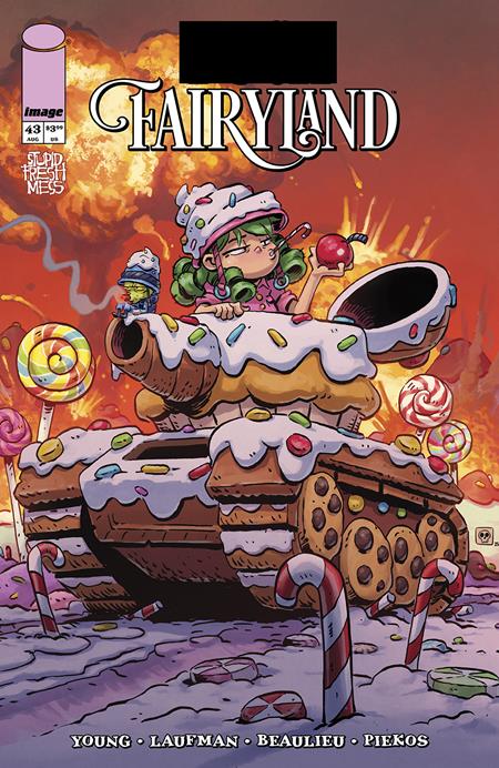 I HATE FAIRYLAND #43 CVR B DEREK LAUFMAN & JEAN FRANCOIS BEAULIEU F*CK (UNCENSORED) FAIRYLAND VAR