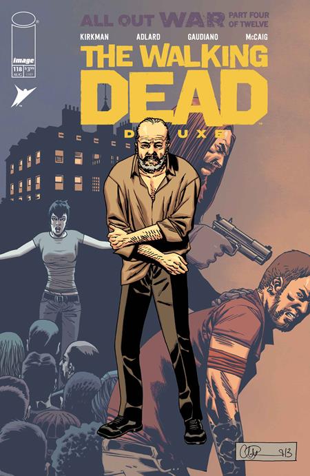 WALKING DEAD DELUXE #118 CVR B CHARLIE ADLARD & DAVE MCCAIG VAR