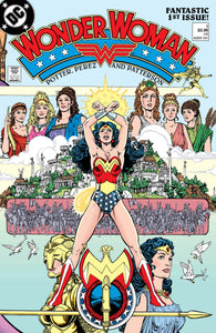 WONDER WOMAN #1 1987 FACSIMILE EDITION CVR C PEREZ FOIL