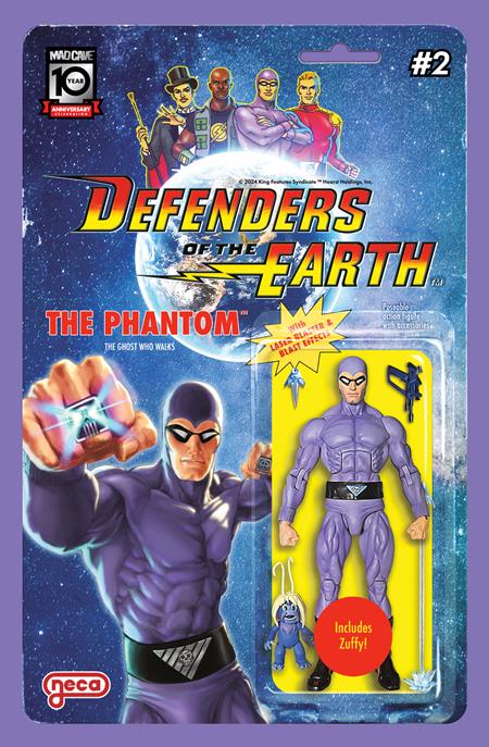 *Pre-Order* DEFENDERS OF THE EARTH #2 (OF 8) CVR B DJORDJE DJOKOVIC ACTION FIGURE VAR