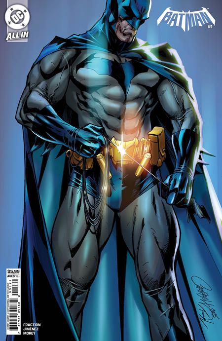 BATMAN #1 CVR D J SCOTT CAMPBELL CARD STOCK VAR  (2025)