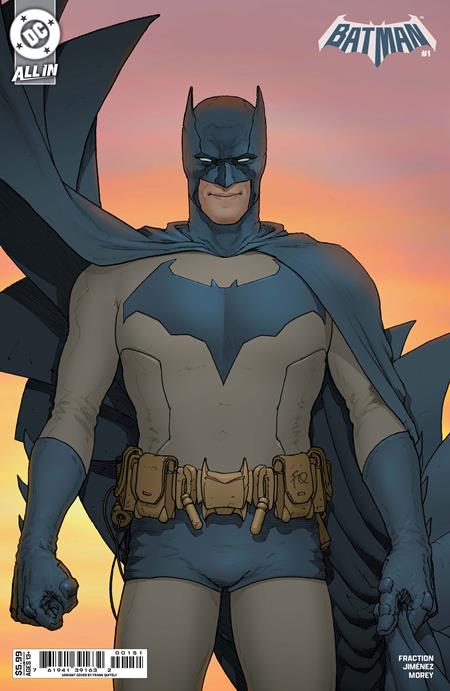 BATMAN #1 CVR E FRANK QUITELY CARD STOCK VAR  (2025)