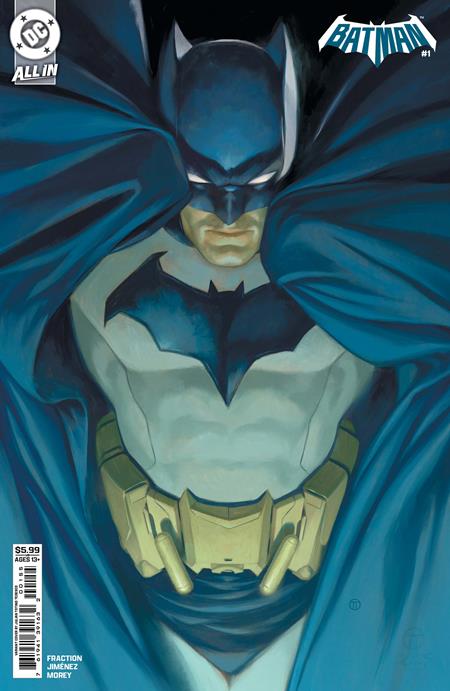 BATMAN #1 CVR G JULIAN TOTINO TEDESCO CARD STOCK VAR  (2025)