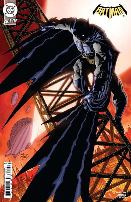 BATMAN #1 CVR L INC 1:25 ANDY KUBERT CARD STOCK VAR  (2025)
