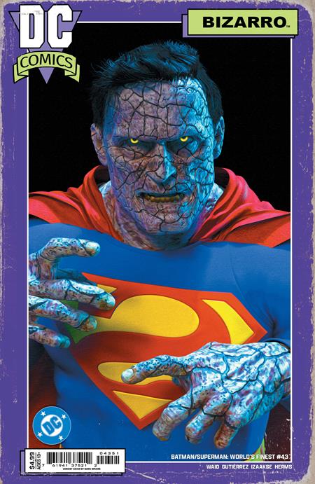 BATMAN SUPERMAN WORLDS FINEST #43 CVR E MARK SPEARS CARD STOCK VAR (2025)