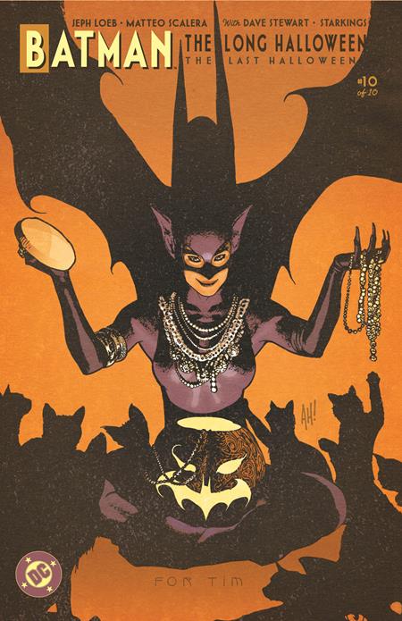 BATMAN THE LONG HALLOWEEN THE LAST HALLOWEEN #10 (OF 10) CVR C ADAM HUGHES CARD STOCK VAR (2025)