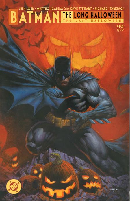 BATMAN THE LONG HALLOWEEN THE LAST HALLOWEEN #10 (OF 10) CVR D DAVID FINCH CARD STOCK VAR (2025)