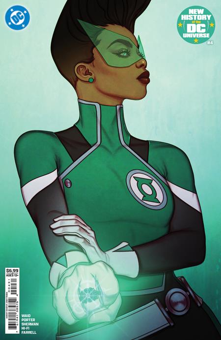 NEW HISTORY OF THE DC UNIVERSE #4 (OF 4) CVR C JENNY FRISON CARD STOCK VAR (2025)