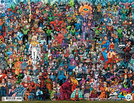 NEW HISTORY OF THE DC UNIVERSE #4 (OF 4) CVR D SCOTT KOBLISH LEGACY WRAPAROUND CARD STOCK VAR (2025)
