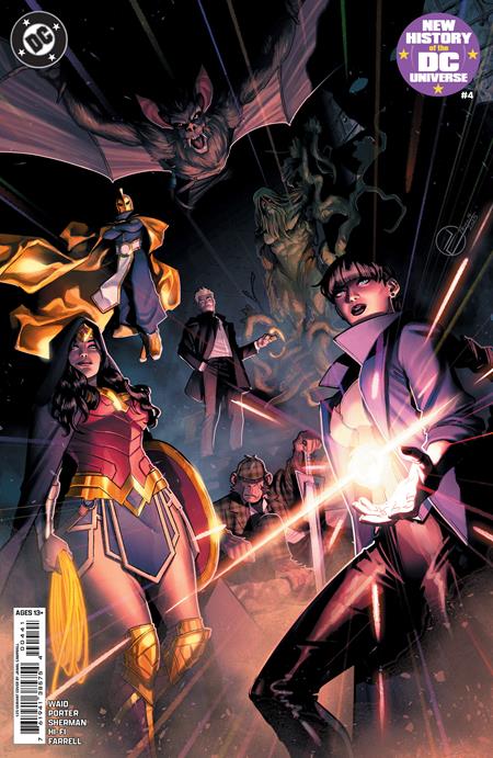 NEW HISTORY OF THE DC UNIVERSE #4 (OF 4) CVR G INC 1:25 JAMAL CAMPBELL CARD STOCK VAR (2025)