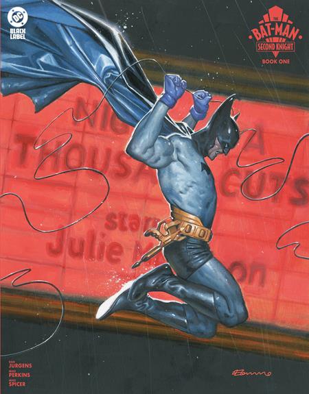 THE BAT-MAN SECOND KNIGHT #1 (OF 6) CVR C FABRIZIO DE TOMMASO CARD STOCK VAR  (2025)