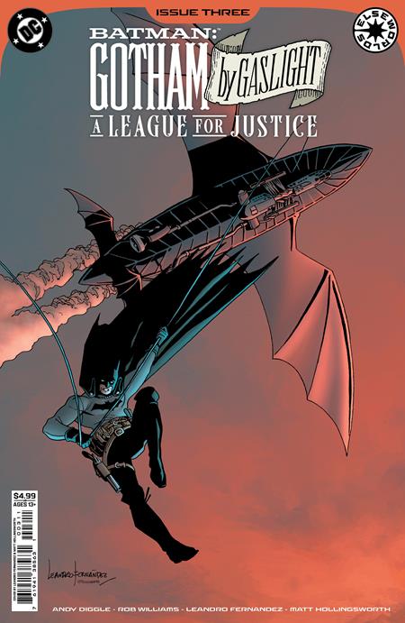 BATMAN GOTHAM BY GASLIGHT A LEAGUE FOR JUSTICE #3 (OF 6) CVR A LEANDRO FERNANDEZ (2025)