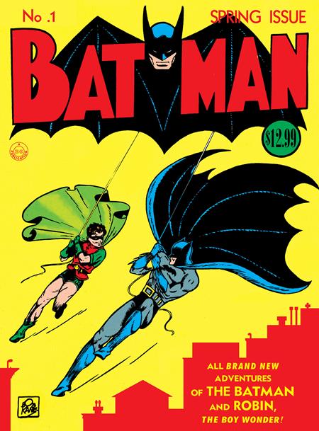 BATMAN (1940) #1 FACSIMILE EDITION CVR B BOB KANE FOIL VAR (2025)